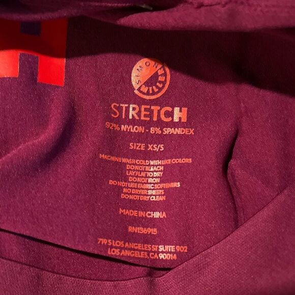 SIMON MILLER Evan Stirrup Seamless Leggings in Plum - Picture 11 of 15